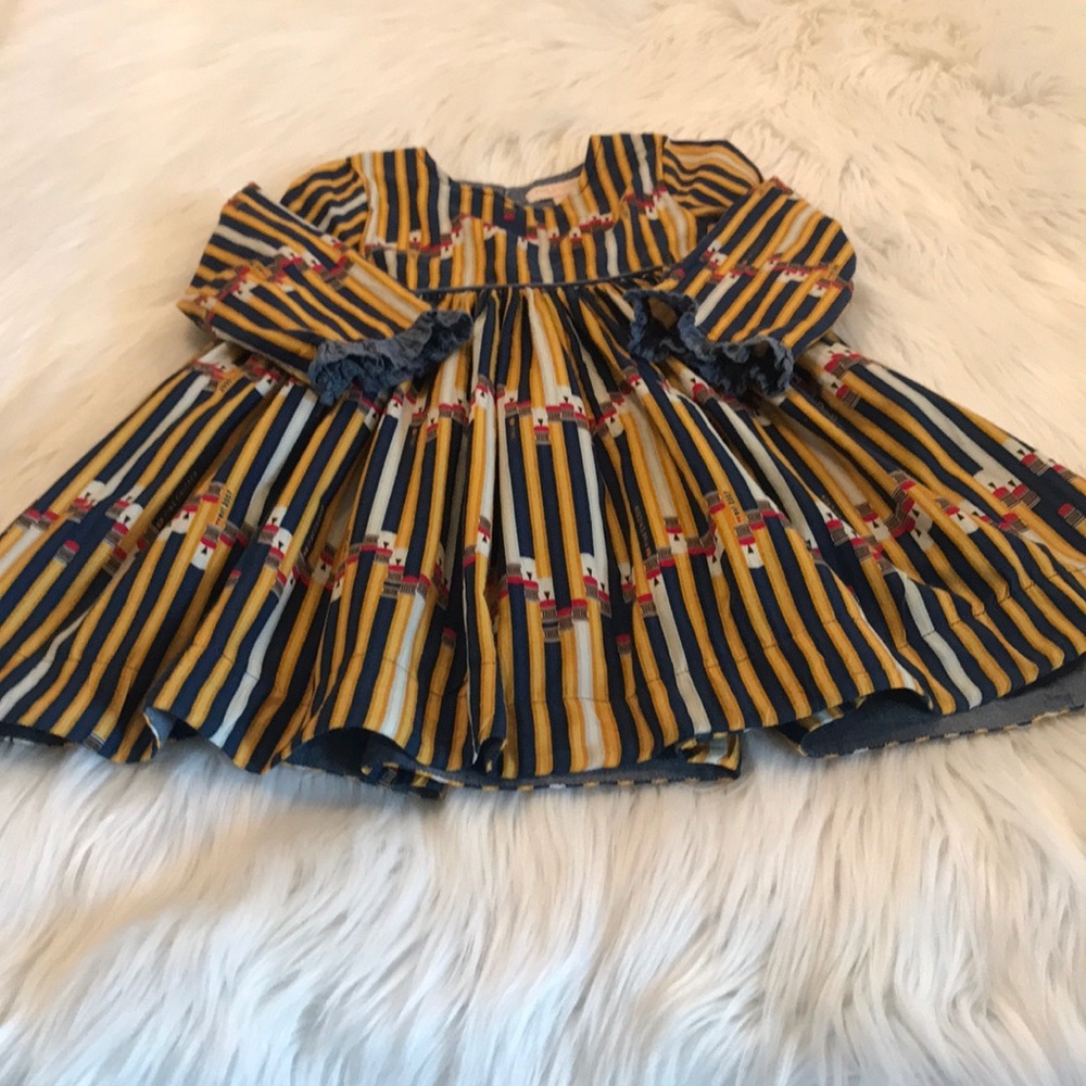 Pink Chicken Toddler Girl Dress